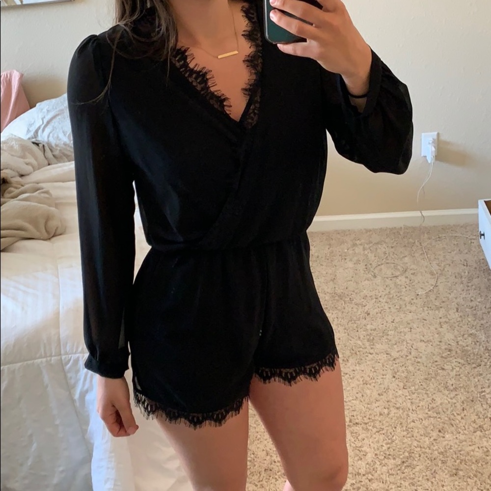 Black romper